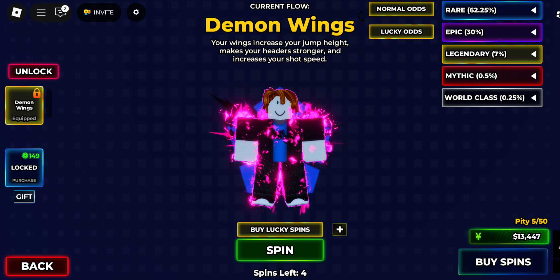 Demon Wings Flow